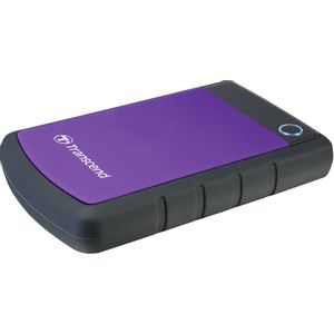 HDD E2.5" Transcend 4TB USB 3.0 TS4TSJ25H3P Anti-shock Black/Purple