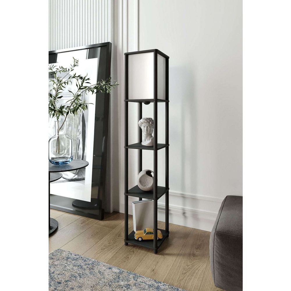 Podna Lampa TierShelfLampz1 - Crna slika 4