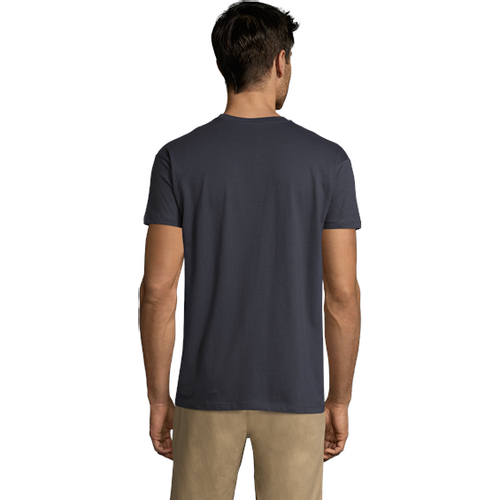 REGENT unisex majica sa kratkim rukavima - Tamno siva, XL  slika 4