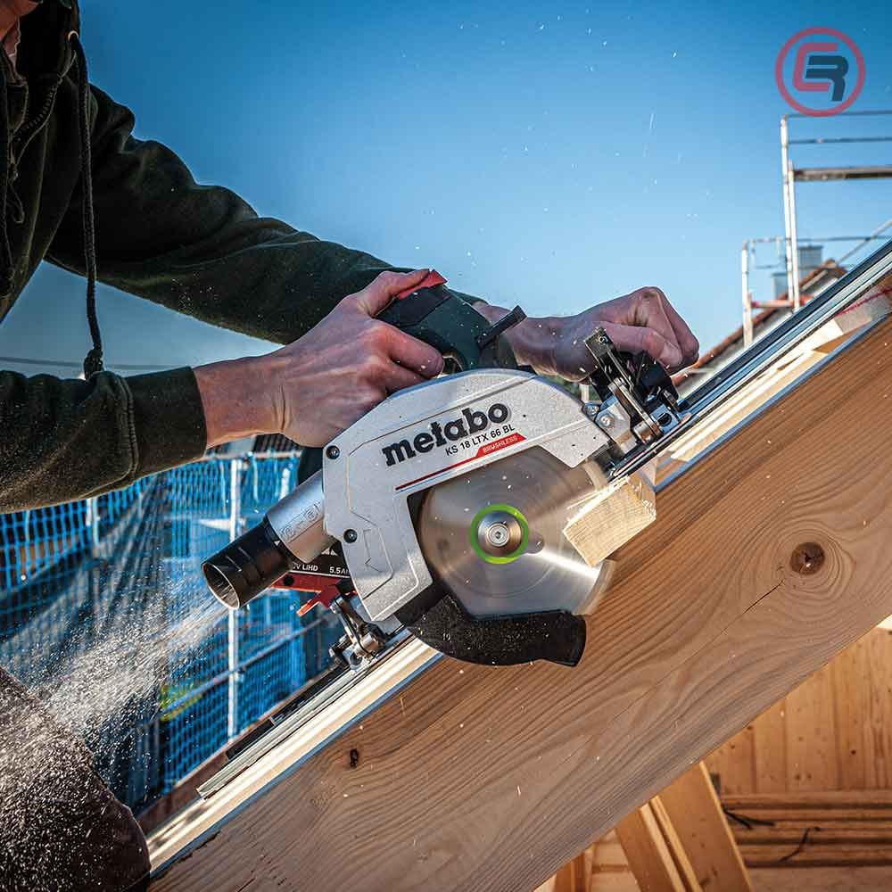 Metabo Pila Kružna Aku KS 18 LTX 66 BL Ručna 165 mm / 18 V (bez baterije i punjača) – 611866850 slika 3