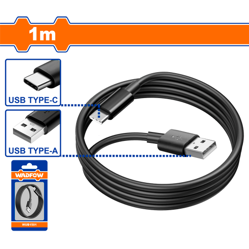 Wadfow usb kabel 1 m  WUB1501 slika 1