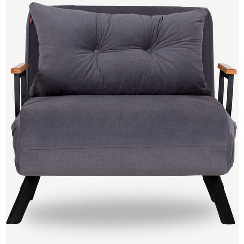 Atelier Del Sofa Fotelja na razvlačenje SANDO sivi, Sando Single - Grey slika 5