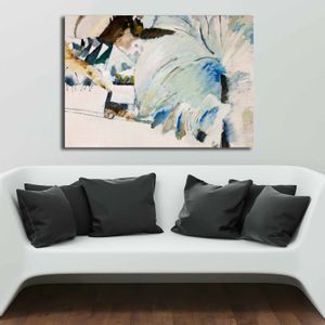 70100KANDINSKY021 Multicolor Decorative Canvas Painting