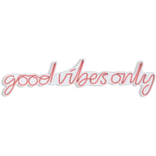 Wallity Zidna dekoracije svijetleća VIBES roza, Good Vibes Only - Pink slika 1