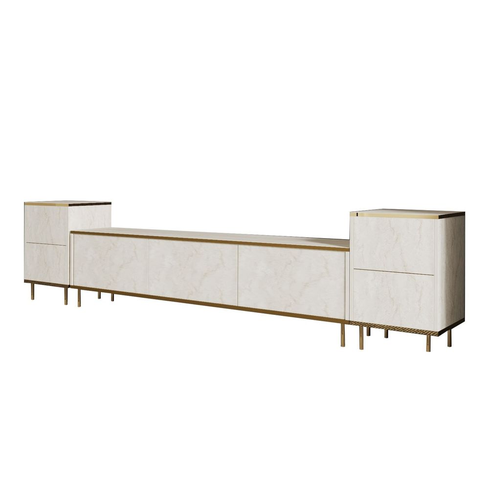Imaj - Travertine Gold TV Unit slika 5