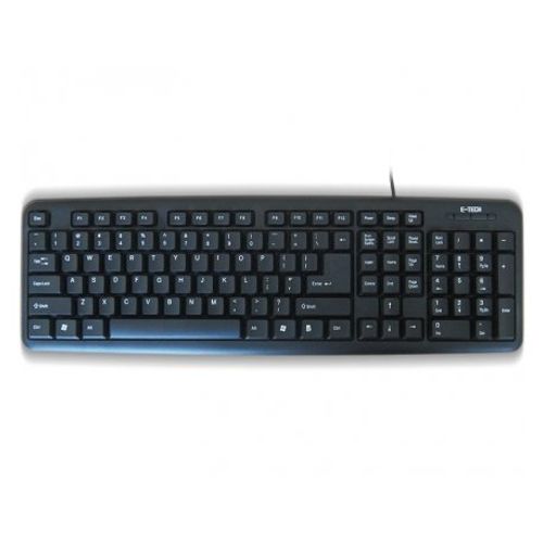 Tastatura USB ETECH E-5050 US Black slika 1