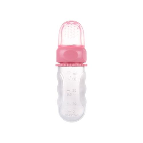 Canpol Babies Silikonska Mljackalica 56/110 - Pink 6m+ slika 2