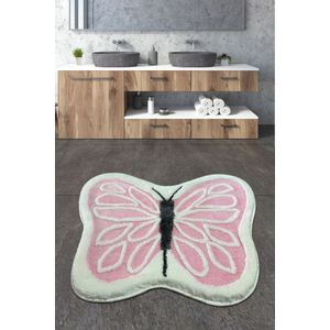 Common - Pink (70 x 100) Pink Acrylic Bathmat