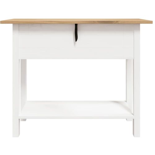 Konzolni stol borovina meksički stil Corona bijeli 90x34,5x73cm slika 31