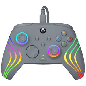 PDP XBOX ŽIČANI KONTROLER AFTERGLOW WAVE SIVI