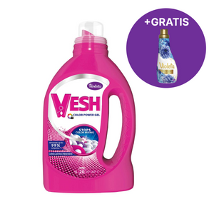 Vesh Color Power koncentrirani tekući deterdžent, 20 pranja, 1L