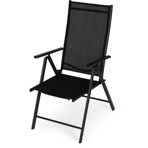 ModernHome set od 2 stolice - crni slika 4