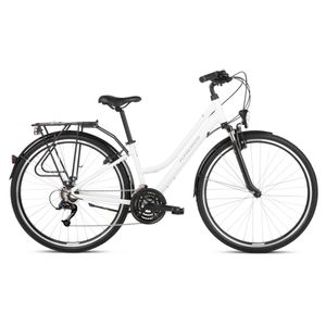 Gradski bicikl KROSS TRANS 1.0 D 28 WHITE/GREY/GLOSS