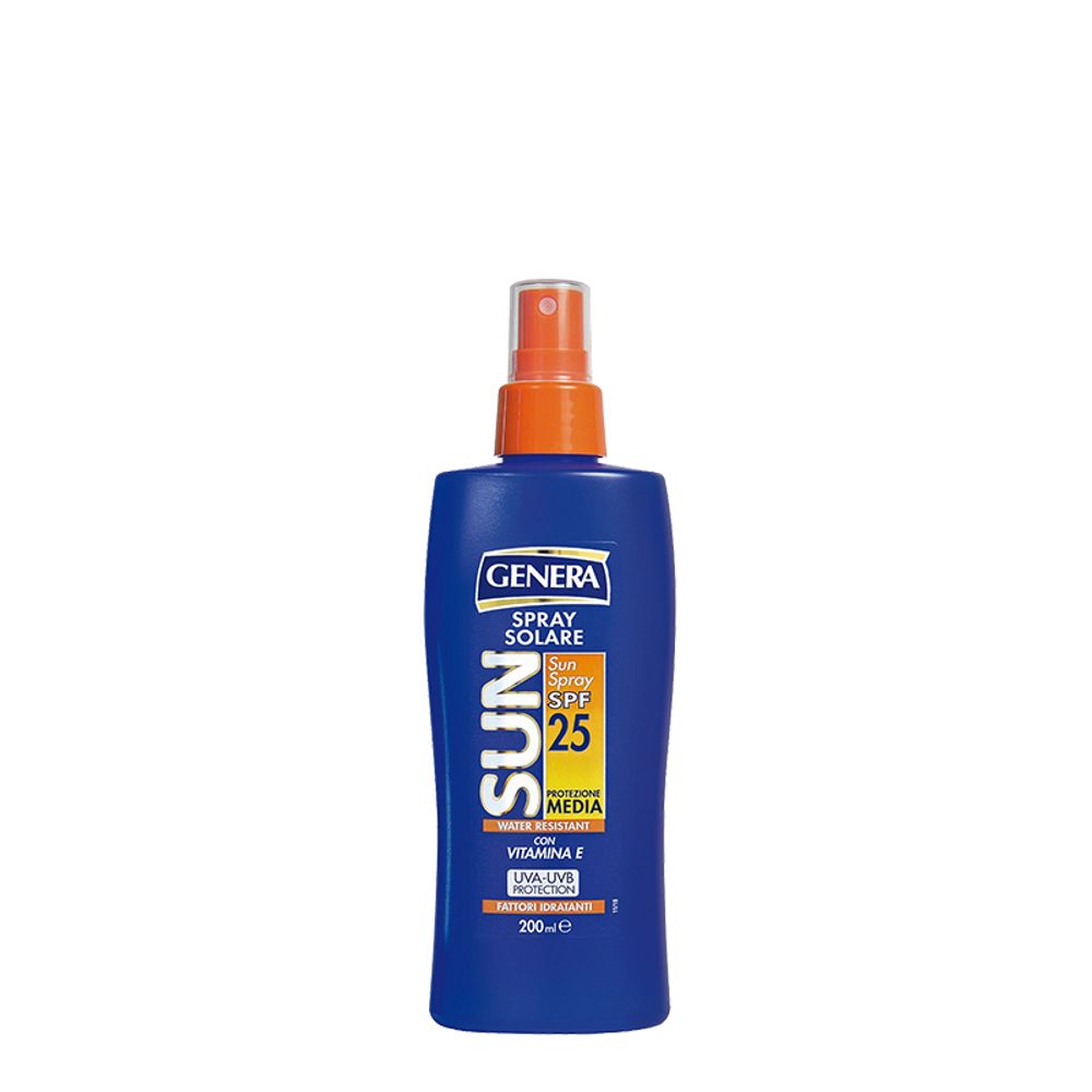 Genera SUN mlijeko za sunčanje u spreju SPF25, 200ml slika 1