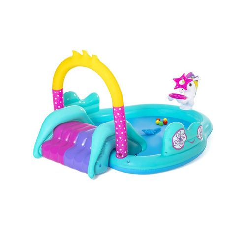 Bestway vodeni park - bazen Play Centar magical Unicorn 274x198x137 cm slika 3