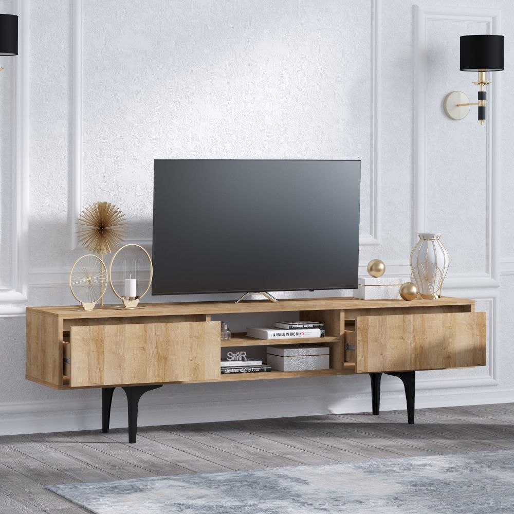 Artemis Oak TV Stalak slika 2