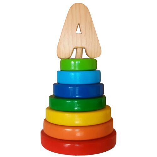 Woody Fashion Igračka Toddler - Rainbow slika 2