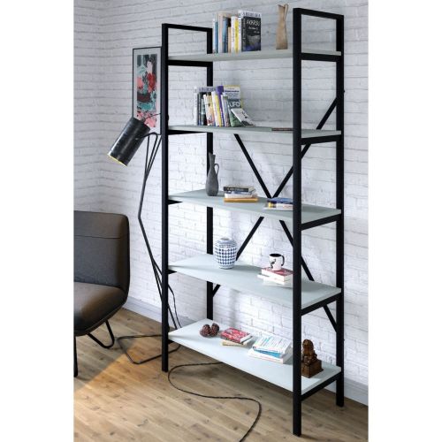 Ktp-998-90180S White Bookshelf slika 1