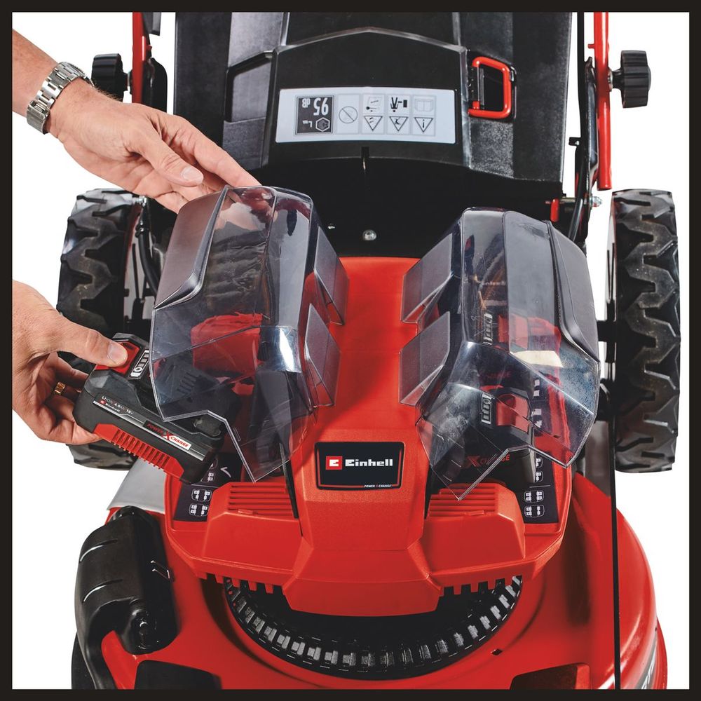 Einhell Akumulatorska samohodna kosilica za travu Set GE-CM 36/47 S HW Li (4x4,0 Ah) slika 4