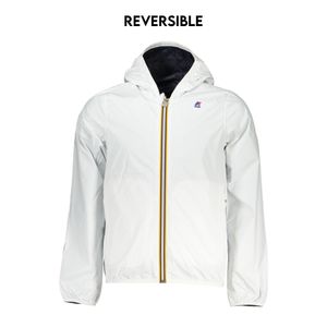 K-WAY WHITE MEN'S SPORTS JACKET