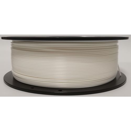 Filament for 3D, PLA, 1.75 mm, 1 kg, pearl white slika 1