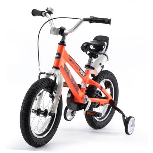 Dječji bicikl Space aluminij 16" - narančasti slika 1