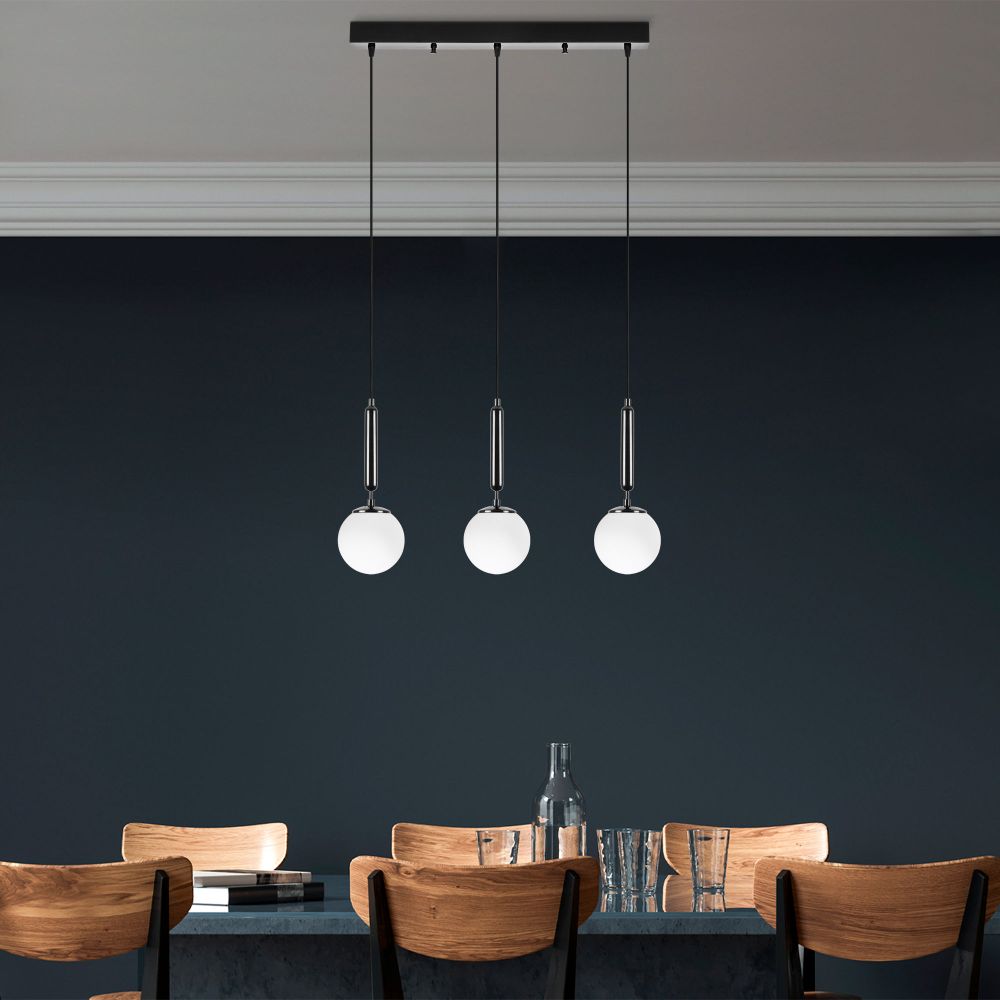 King - 11464 Crno-Bijeli Luster slika 1