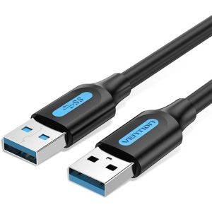 Vention USB 3.0 A Male to A Male Cable 1m, Black