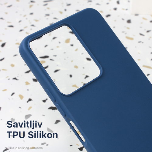 Torbica Shell Velvet za Xiaomi Redmi 13C siva slika 3