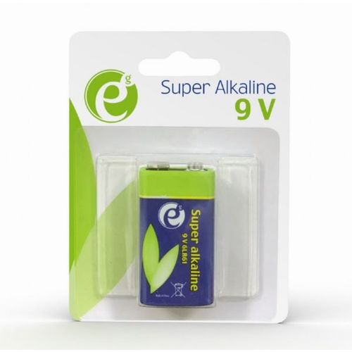 Gembird Alkaline 9 V 6LR61 battery, blister slika 1