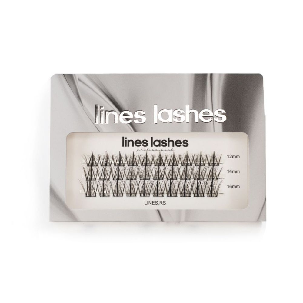 LINES Parcijalne trepavice - Set od 30 snopića slika 1