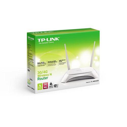 TP-Link TL-MR3420 3G/4G Wireless N Router, 300Mbps slika 1