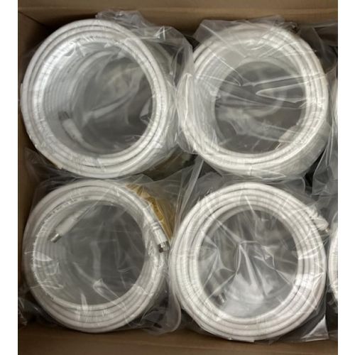 KABL-COAX-RG6/15 white (X553)** koaksialni kabl RG6 konektor F-male/IEC, conduct.18%, 6.5mm 15m slika 3