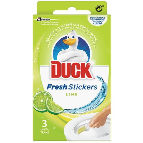 Duck fresh stiker LIME WC osveživač  3x9g slika 1