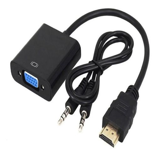 Linkom Adapter-konvertor HDMI na VGA (m/ž)+ audio slika 1