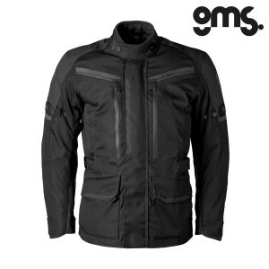 Jakna za motor GMS Gear Neo WP - Crna vel.11XL