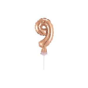 BC-5RZ9 Folijski balon 9 sa štapićem 13 cm