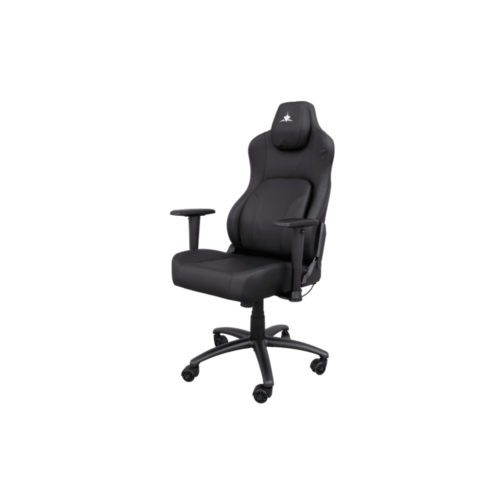 WHITE SHARK Gaming stolica SPEEDWAY, crna slika 1