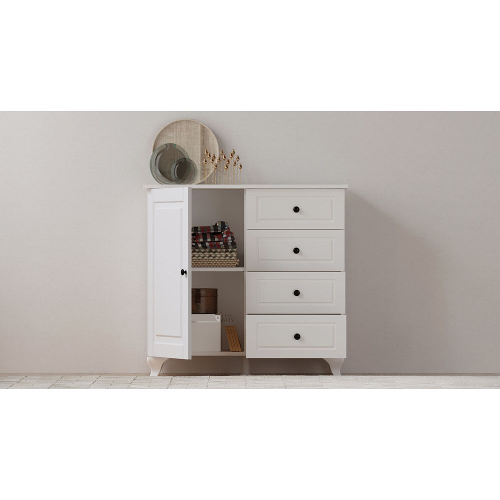 Rb-044-01 Mat Bijeli Komoda slika 4