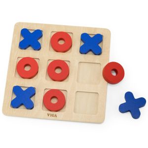 Viga, klasična drvena igra tic-tac-toe