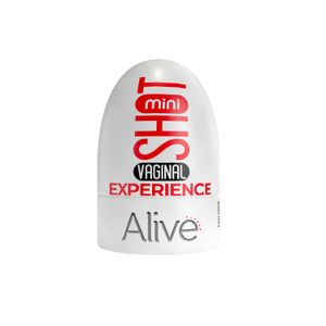 Masturbator za muškarce Alive Mini shot vaginal Expirience