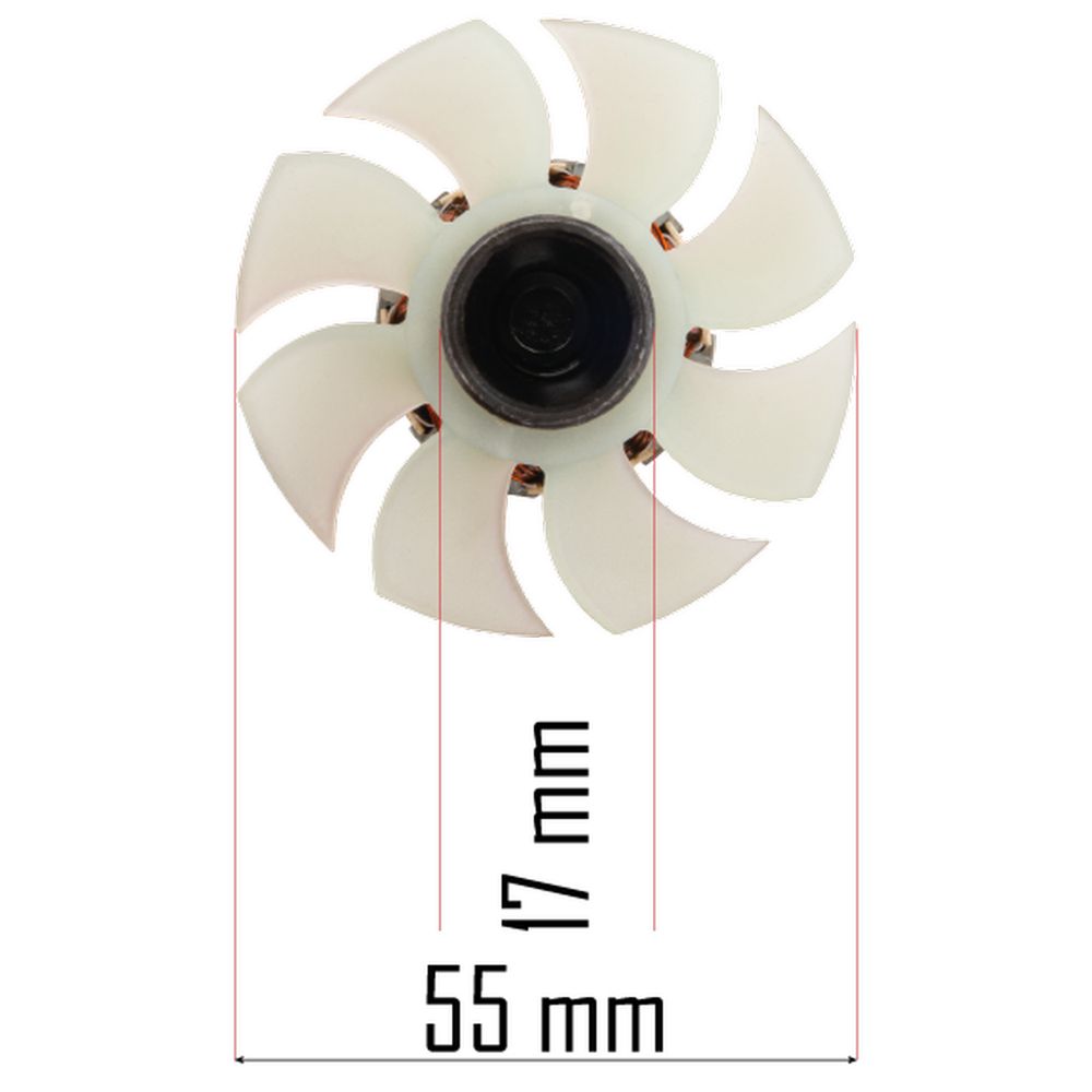 Rotor za glodalicu PM-FGW-2000T-WI slika 4