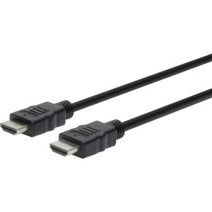 Digitus HDMI priključni kabel HDMI A utikač, HDMI A utikač 3.00 m crna AK-330114-030-S  HDMI kabel