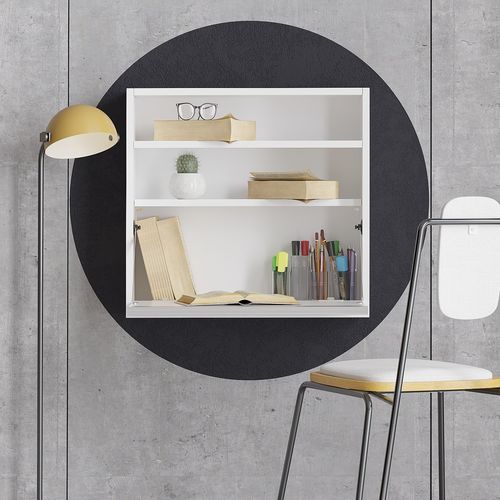 Optimum - White White Study Desk slika 2