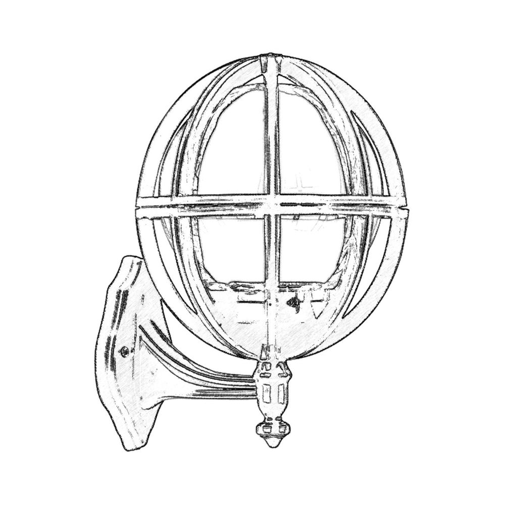 BAP-68080-BSY-M1 Crna Spoljna Zidna Lampa slika 2