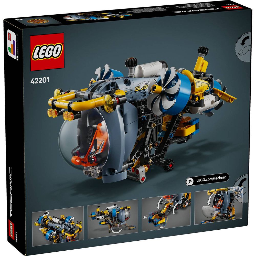 LEGO 42201 Podmornica za istraživanje morskih dubina slika 12