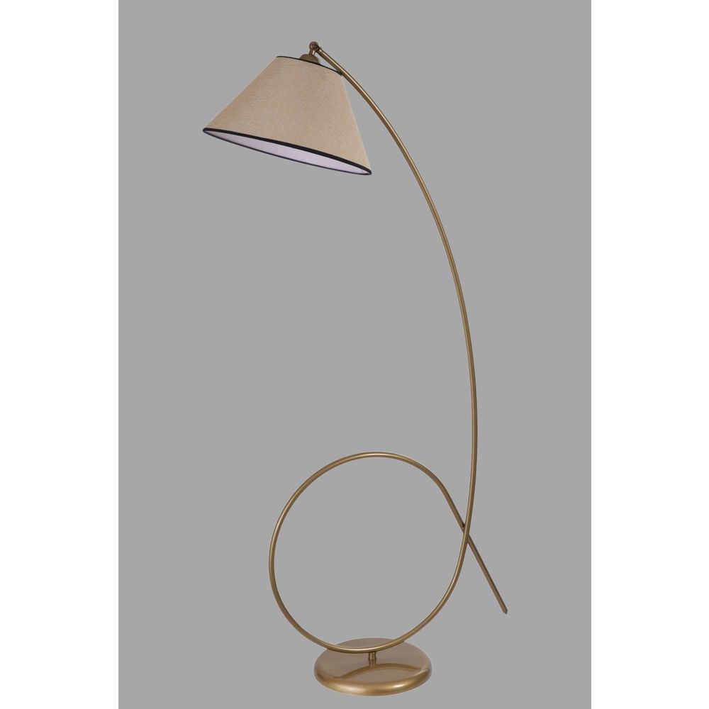Opviq Podna lampa 323, bež, zlatna slika 3