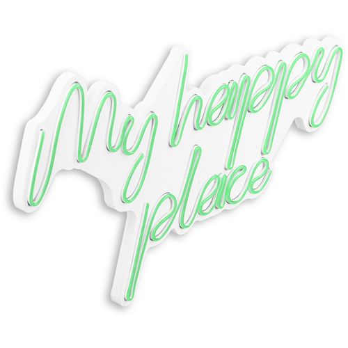 Wallity Zidna LED dekoracija, My Happy Place - Green slika 7