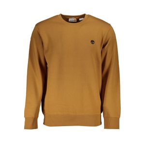 TIMBERLAND MEN'S BROWN ZIPLESS SWEATSHIRT