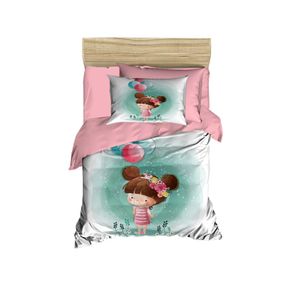 PH158 Pink
White
Blue Baby Quilt Cover Set